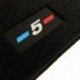 Tapetes BMW Série 5 F10 berlina (2010 - 2013) à medida logo