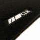 Tapetes Mercedes CLK A208 cabriolet (1998 - 2003) à medida logo