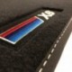 Tapetes BMW X6 E71 (2008 - 2014) veludo M Competition