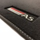 Tapetes Audi RS5 veludo logo