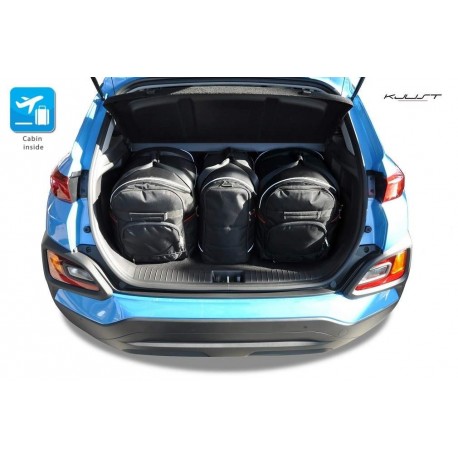 Kit de mala sob medida para Hyundai Kona SUV (2017 - atualidade)