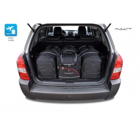 Kit de mala sob medida para Hyundai Tucson (2004 - 2009)