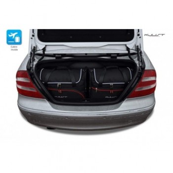 Kit de mala sob medida para Mercedes CLK A209 cabriolet (2003 - 2010)