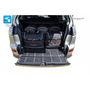 Kit de mala sob medida para Mitsubishi Outlander 5 bancos (2007 - 2012)