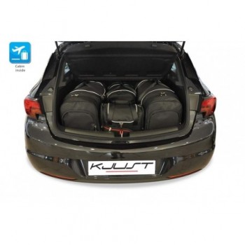 Kit de mala sob medida para Opel Astra K 3 ou 5 portas (2015-2021)