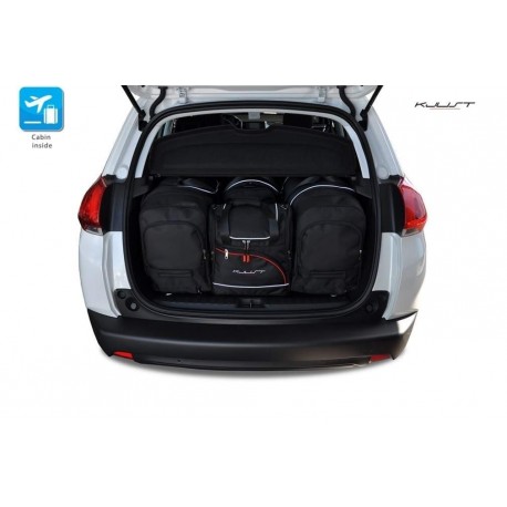 Kit de mala sob medida para Peugeot 2008 (2013 - 2016)