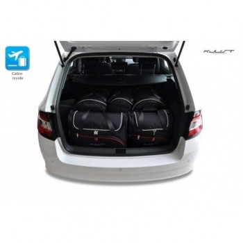 Kit de mala sob medida para Skoda Fabia Combi (2015-2021)