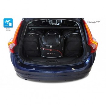 Kit de mala sob medida para Volvo V60 (2010 - 2018)