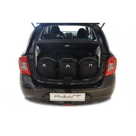 Kit de mala sob medida para Nissan Micra (2011 - 2013)