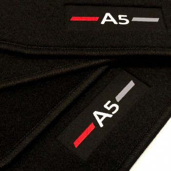Tapetes Audi A5 8TA Sportback (2009 - 2017) à medida logo