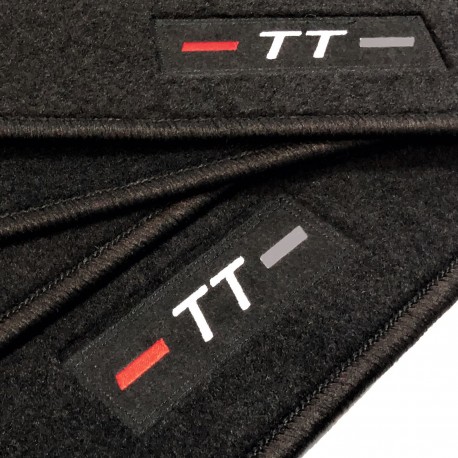 Tapetes Audi TT 8S (2014 - atualidade) à medida logo