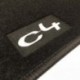 Tapetes Citroen C4 (2004 - 2010) à medida Logo