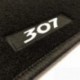 Tapetes Peugeot 307 3 ou 5 portas (2001 - 2009) à medida Logo