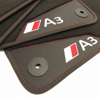 Tapetes para o automóvel Audi A3 8P7 cabriolet (2008 - 2013)