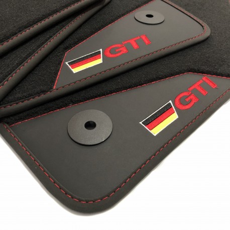 Tapetes para o automóvel Volkswagen Touareg (2003 - 2010) acabado GTI