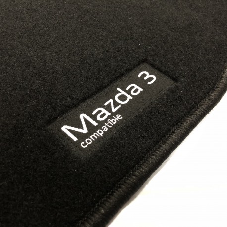 Tapetes Mazda 3 (2013 - 2017) à medida Logo