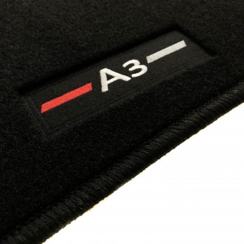 Tapetes com logotipo para Audi A3 8y Sportback MHEV Mild Hibrid (2020-atualidade)
