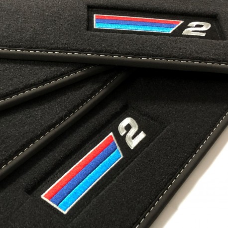 Tapetes Velour com logotipo para BMW Série 2 U06 Active Tourer (2022-atualidade)