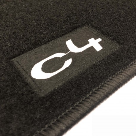 Tapetes com logotipo para Citroen C4 elétrico e-C4 (2021-atualidade)