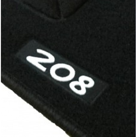 Tapetes Peugeot 208 à medida Logo