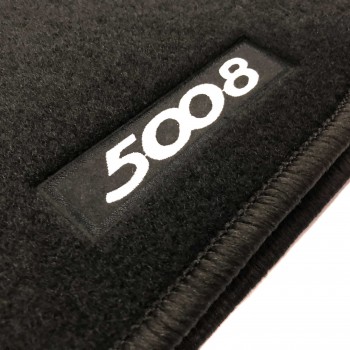Tapetes Peugeot 5008 5 bancos (2009 - 2017) à medida Logo