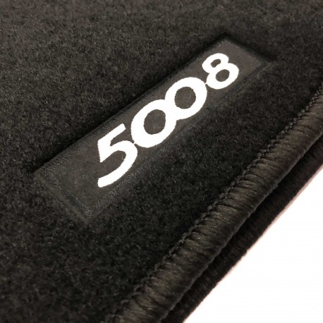 Tapetes Peugeot 5008 5 bancos (2017 - atualidade) à medida Logo