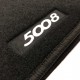 Tapetes Peugeot 5008 7 bancos (2017 - atualidade) à medida Logo