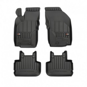 Tapetes tipo balde de borracha Premium para Alfa Romeo 147 hatch (2000 - 2010)
