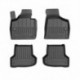 Tapetes Premium tipo balde de borracha para Audi A3 Sportback 8P hatchback , 5 portas (2003 - 2013)