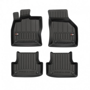 Tapetes 3D feitos em borracha Premium para Audi A3 Sportback 8V hatchback , 5 portas (2013 - 2020)