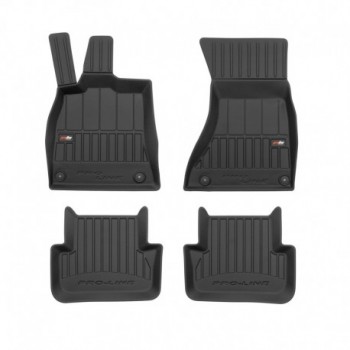 Tapetes 3D feitos em borracha Premium para Audi A4 B8 (2007 - 2015)