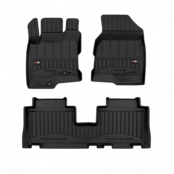 Tapetes 3D feitos em borracha Premium para Chevrolet Captiva I suv (2006 - 2018)