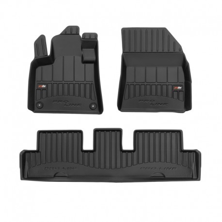 Tapetes 3D de borracha Premium tipo balde para Citroën C4 SpaceTourer (2013 - 2019)