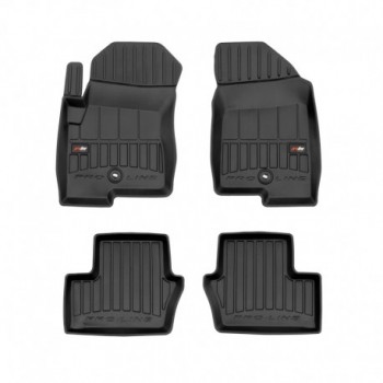 Tapetes 3D feitos em borracha Premium para Dodge Caliber hatch (2006 - 2011)