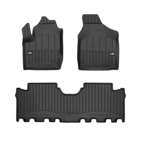 Tapetes tipo balde de borracha Premium para Ford Galaxy I minivan (1995 - 2006)