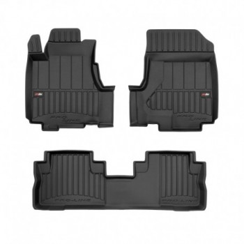 Tapetes 3D feitos em borracha Premium para Honda CR-V III suv (2006 - 2011)