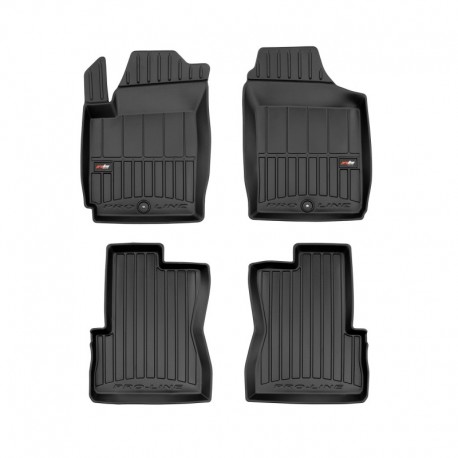 Tapetes 3D de borracha Premium tipo balde para Kia Picanto I-malas (2003 - 2011)