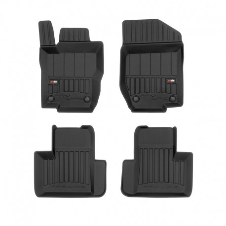 Tapetes Premium tipo balde de borracha para a Mercedes-Benz GL X164 suv (2006 - 2012)
