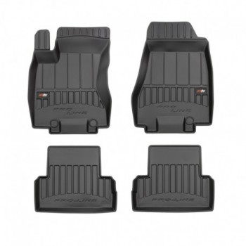 Tapetes 3D feitos em borracha Premium para Nissan X-Trail II suv (2008 - 2013)