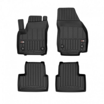 Tapetes 3D feitos em borracha Premium para Opel Zafira B minivan (2010 - 2017)