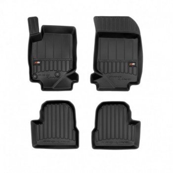 Tapetes 3D de borracha Premium tipo balde para Peugeot 208 II-malas (2019 - ) GASOLINA