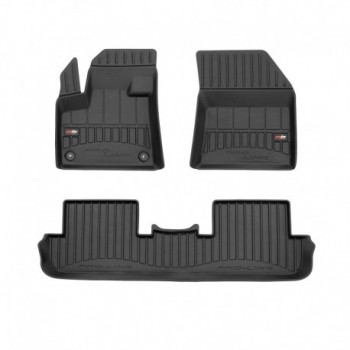 Tapetes 3D feitos em borracha Premium para Peugeot 3008 II suv (2016 - )