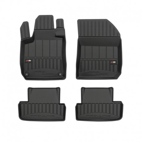 Tapetes tipo balde de borracha Premium para Peugeot 308 II-malas (2013 - 2021)
