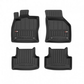 Tapetes tipo balde de borracha Premium para SEAT Leon III (2012 - 2020)