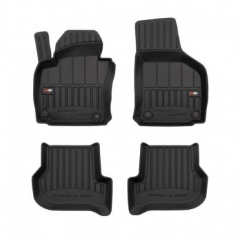 Tapetes 3D de borracha Premium tipo balde para SEAT Toledo III minivan (2004 - 2009)