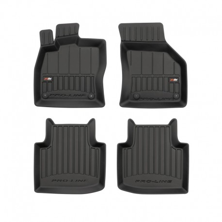 Tapetes 3D feitos em borracha Premium para Skoda Superb III (2015 - )