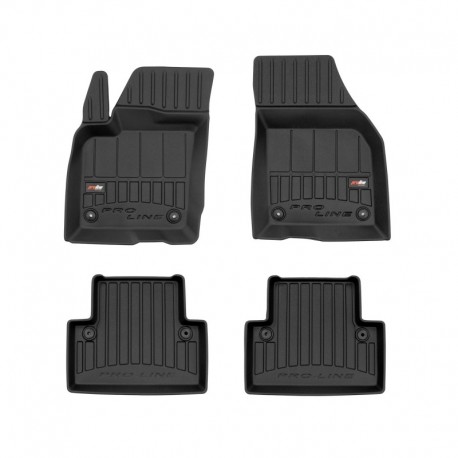 Tapetes 3D feitos em borracha Premium para Volvo V50 combi (2004 - 2012)