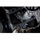 Tapetes 3D de borracha Premium tipo balde para a Volkswagen Amarok pickup (2009 - )