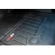 Tapetes 3D de borracha Premium tipo balde para Chevrolet Orlando I minivan (2010 - 2018)
