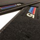Esteiras Do Assoalho Do Carro Velour Logo Para BMW Serie 5 G61 Touring (2024-)